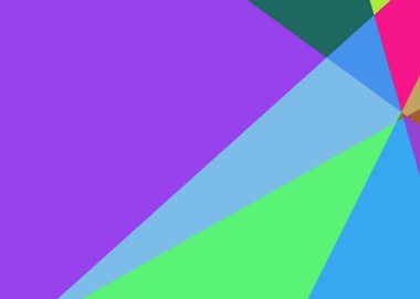 Geometrik soyutlama üretken sanat arkaplan çizimi