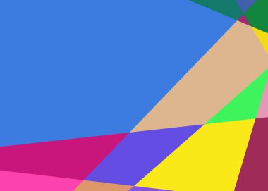 Geometrik soyutlama üretken sanat arkaplan çizimi