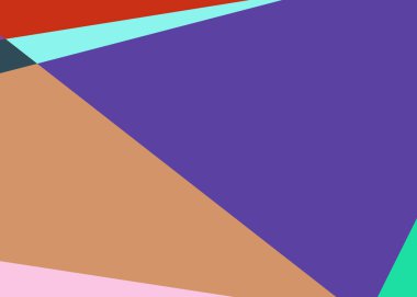 Geometrik soyutlama üretken sanat arkaplan çizimi