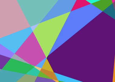 Geometrik soyutlama üretken sanat arkaplan çizimi