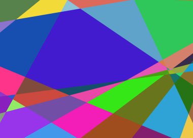 Geometrik soyutlama üretken sanat arkaplan çizimi