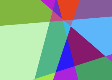 Geometrik soyutlama üretken sanat arkaplan çizimi