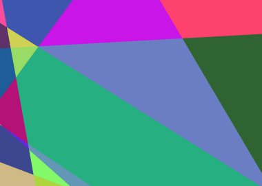 Geometrik soyutlama üretken sanat arkaplan çizimi