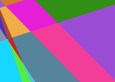 Geometrik soyutlama üretken sanat arkaplan çizimi