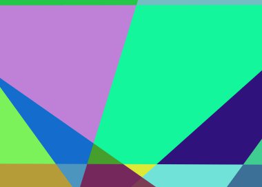 Geometrik soyutlama üretken sanat arkaplan çizimi