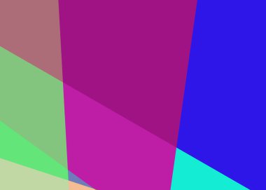 Geometrik soyutlama üretken sanat arkaplan çizimi