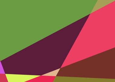 Geometrik soyutlama üretken sanat arkaplan çizimi