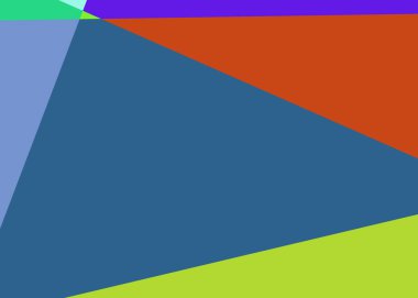 Geometrik soyutlama üretken sanat arkaplan çizimi