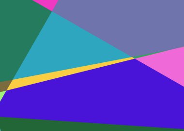 Geometrik soyutlama üretken sanat arkaplan çizimi