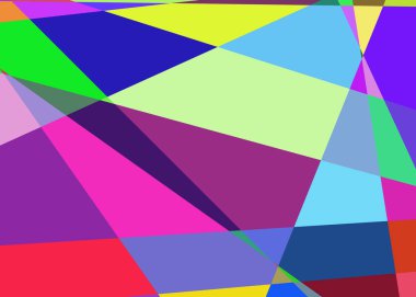 Geometrik soyutlama üretken sanat arkaplan çizimi