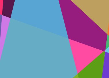 Geometrik soyutlama üretken sanat arkaplan çizimi