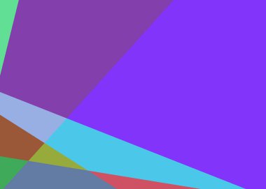 Geometrik soyutlama üretken sanat arkaplan çizimi