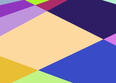 Geometrik soyutlama üretken sanat arkaplan çizimi