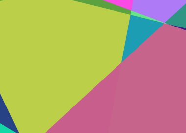 Geometrik soyutlama üretken sanat arkaplan çizimi