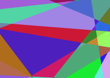 Geometrik soyutlama üretken sanat arkaplan çizimi