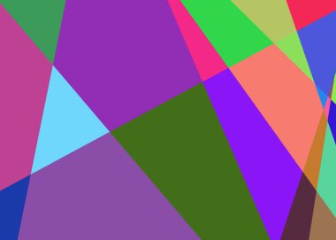 Geometrik soyutlama üretken sanat arkaplan çizimi