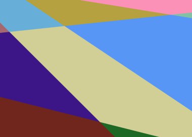 Geometrik soyutlama üretken sanat arkaplan çizimi