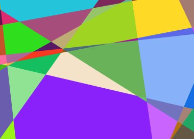 Geometrik soyutlama üretken sanat arkaplan çizimi