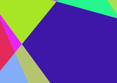 Geometrik soyutlama üretken sanat arkaplan çizimi