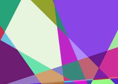 Geometrik soyutlama üretken sanat arkaplan çizimi