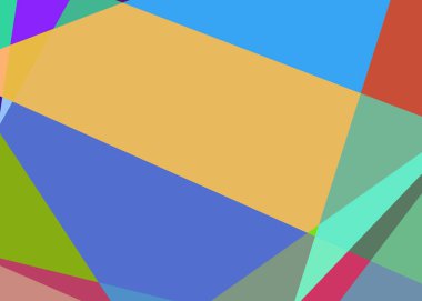 Geometrik soyutlama üretken sanat arkaplan çizimi