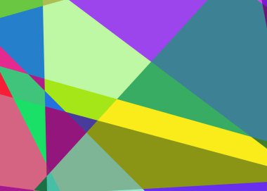 Geometrik soyutlama üretken sanat arkaplan çizimi