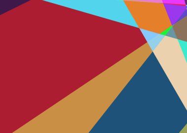 Geometrik soyutlama üretken sanat arkaplan çizimi