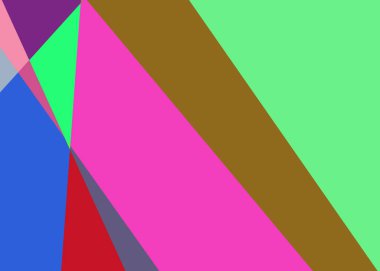 Geometrik soyutlama üretken sanat arkaplan çizimi