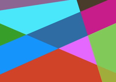 Geometrik soyutlama üretken sanat arkaplan çizimi