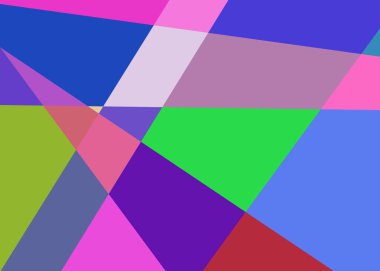 Geometrik soyutlama üretken sanat arkaplan çizimi