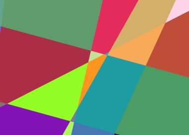 Geometrik soyutlama üretken sanat arkaplan çizimi