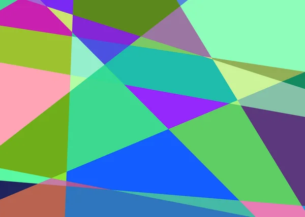 Geometric Abstraction Generative Art Background Art Illustration — Stok Vektör