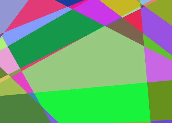 Geometric Abstraction Generative Art Background Art Illustration — Stockový vektor