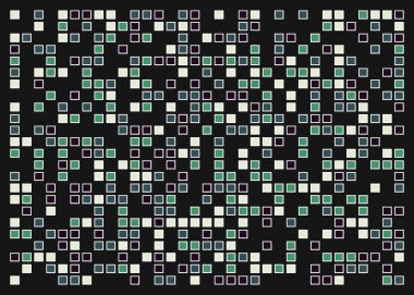 Ofset Quad üretken sanat arkaplan çizimi