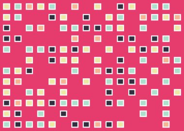 Ofset Quad üretken sanat arkaplan çizimi