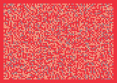 Ofset Quad üretken sanat arkaplan çizimi
