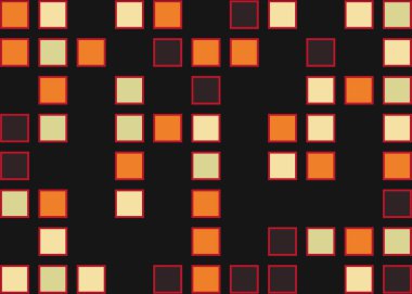 Ofset Quad üretken sanat arkaplan çizimi