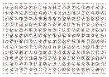 Ofset Quad üretken sanat arkaplan çizimi