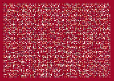 Ofset Quad üretken sanat arkaplan çizimi
