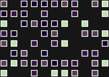 Ofset Quad üretken sanat arkaplan çizimi