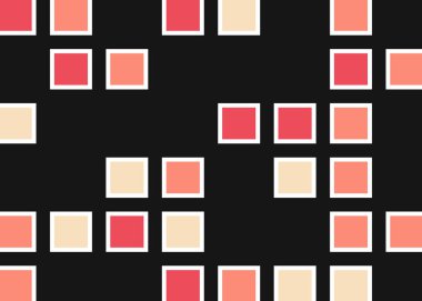 Ofset Quad üretken sanat arkaplan çizimi