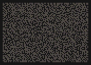 Ofset Quad üretken sanat arkaplan çizimi