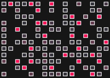 Ofset Quad üretken sanat arkaplan çizimi