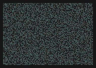 Ofset Quad üretken sanat arkaplan çizimi