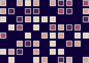 Ofset Quad üretken sanat arkaplan çizimi