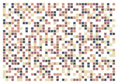 Ofset Quad üretken sanat arkaplan çizimi