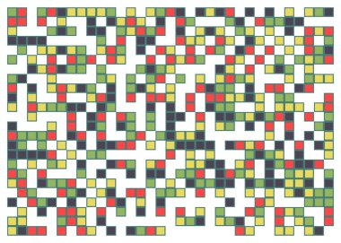 Ofset Quad üretken sanat arkaplan çizimi
