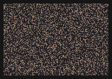 Ofset Quad üretken sanat arkaplan çizimi
