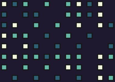 Ofset Quad üretken sanat arkaplan çizimi