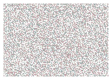 Ofset Quad üretken sanat arkaplan çizimi